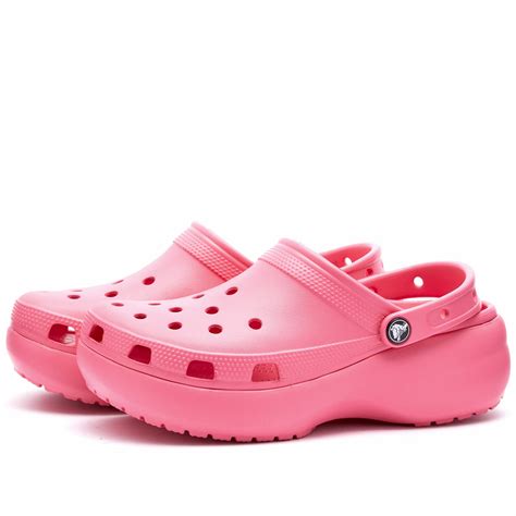 Crocs Classic Platform Clog Hyper Pink End Us