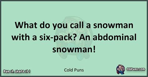 Ice Cold Puns Freezing Fun For Chill Seekers