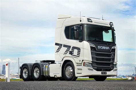 Scania V Powered R Series Prime Mover Arrives Early