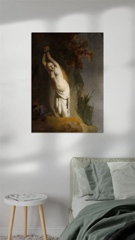 Rembrandt Van Rijn Andromeda Op Canvas Behang Poster En Meer In