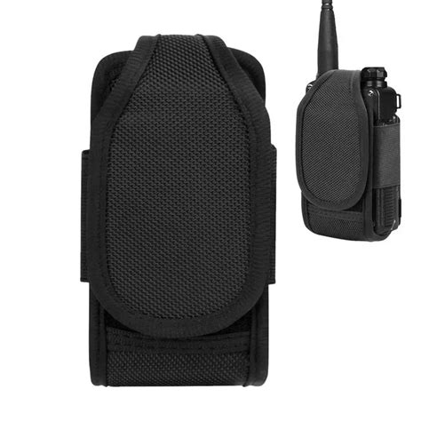 Tactical Molle Radio Walkie Talkie Pouch Saco Da Cintura Suporte Bolso