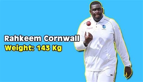 World's heaviest cricketer Rahkeem Cornwall makes history with debut against India | Catch News