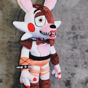 Glamrock Mangle Foxy Animatronic Fnaf Cm Peluche Five Nights At