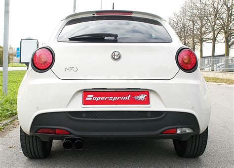 Performance Sport Exhaust For Alfa Romeo Mito Veloce Alfa Romeo Mito