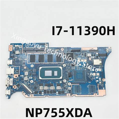 Original For Samsung Galaxy Book NP755XDA Motherboard NB3586 NB3587 I7