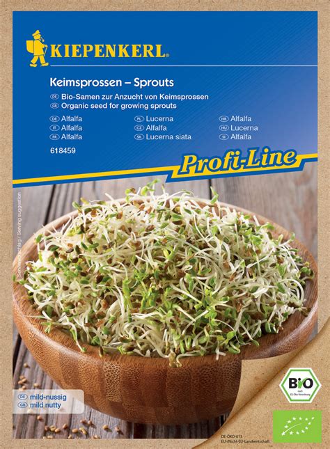 Bio Keimsprossen Alfalfa Keimsprossen Von Kiepenkerl