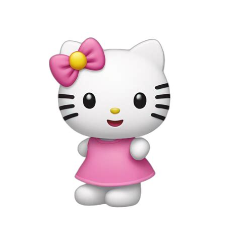 Hello Kitty Crying Emoji Ai Emoji Generator