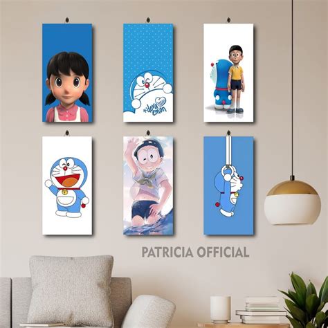 Jual 18 40 HIASAN RUANG CARTOON WALLPAPER DORAEMON DINDING 15X30 BRTQY