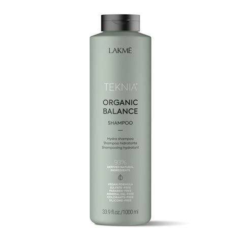 Lakme Teknia Organic Balance Shampoo 1000ml [LMT101] - Shampoo - HAIRCARE