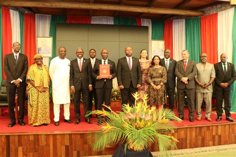 Bureau du Premier Ministre on Twitter: "#Burundi,signature du Plan