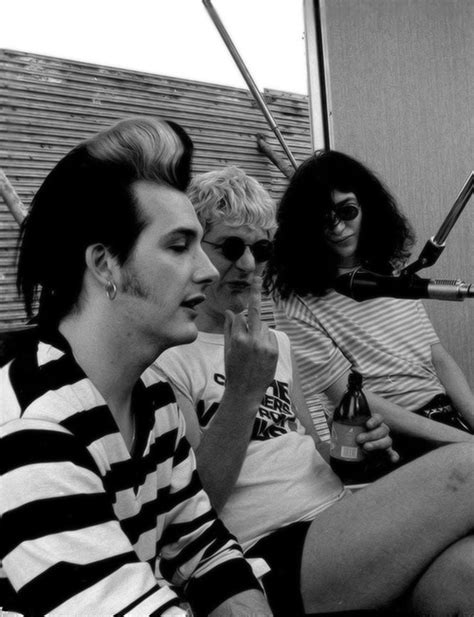 Dave Vanian And Captain Sensible Of The Damned