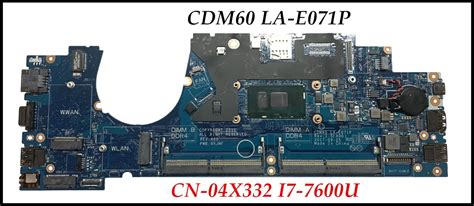 Kualitas Tinggi CDM60 LA E071P 4X332 UNTUK Dell Latitude 5280