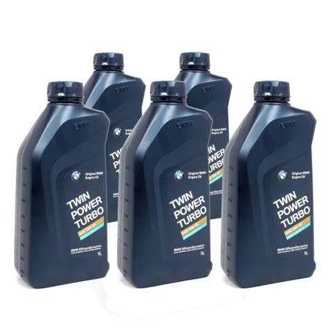 Genuine Bmw Engine Oil Litres Shell Top Up Twin Power Turbo Ll Sae