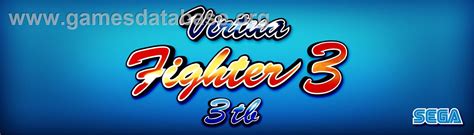 Virtua Fighter 3 Team Battle - Arcade - Artwork - Marquee