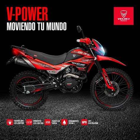 Moto Veloci Revenge Dynamik Tech 200cc Gps Rojo 2022 Meses Sin Intereses