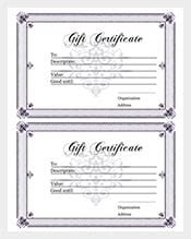 Gift Certificate Template - 128+ Free Word, PDF, PSD, EPS, Documents Download! | Free & Premium ...