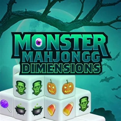 Monster Mahjongg Dimensions Free Online Game Insp