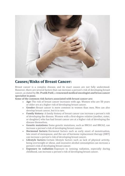 Breast Cancer Treatment In Pune Dr Pratik Patil Pdf