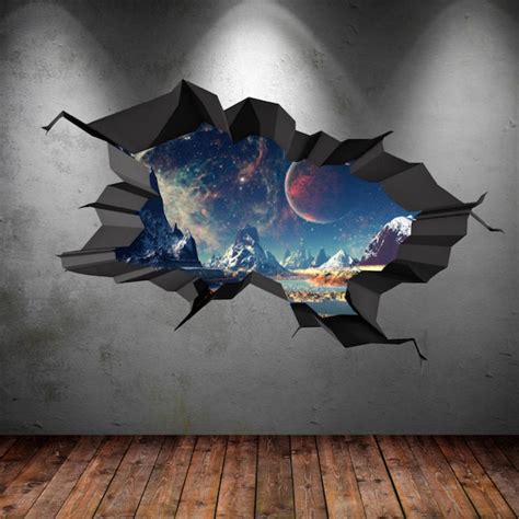 Space Wall Decals Etsy