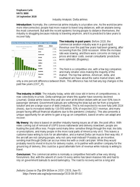 Industry Analysis | PDF