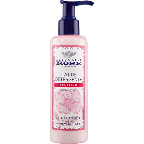 Detergente Latte Viso Lenitivo Pelli Sensibili Acqua Alle Rose Ml