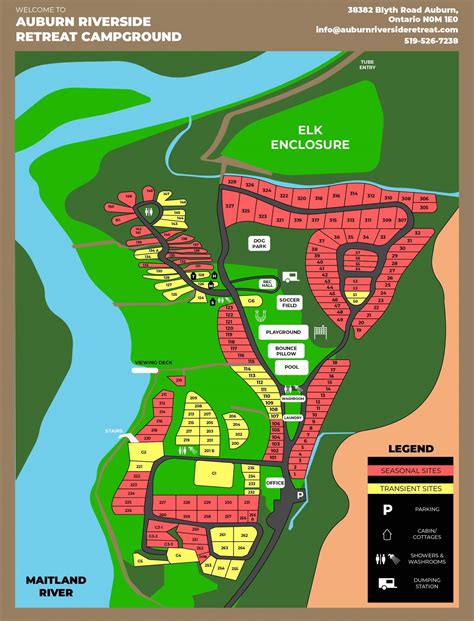 Map - Auburn Riverside Retreat