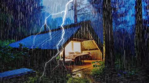 Overcome Stress To Sleep Instantly With Heavy Rain And Paramount