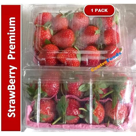 Jual Stroberi Premium Fresh Strawberry Fresh 250gr Harga Per PACK