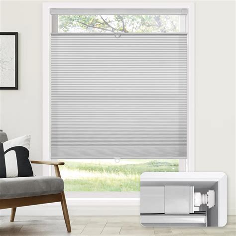 Amazon.com: LazBlinds No Tools No Drill Cordless Cellular Shades, Top