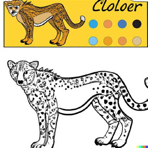 25 Desenhos De Guepardo Para Imprimir E Colorir Pintar