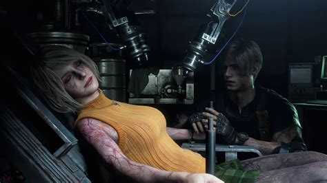 Leon Saved Infected Ashley Resident Evil Remake Youtube