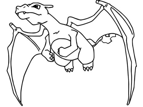 Coloriage Dracaufeu à imprimer sur ColoriageEnfant