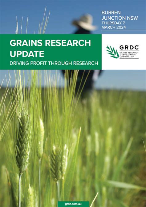 GRDC Grains Research Update Burren Junction 2024 GRDC