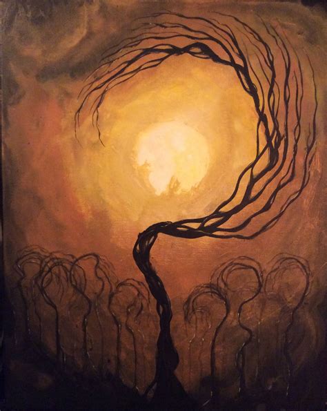 Dark Surreal Art Tree Hot Sex Picture