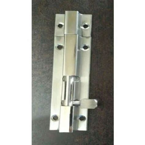 U Square Chrome 5 Inch Stainless Steel Tower Bolt For Door Window