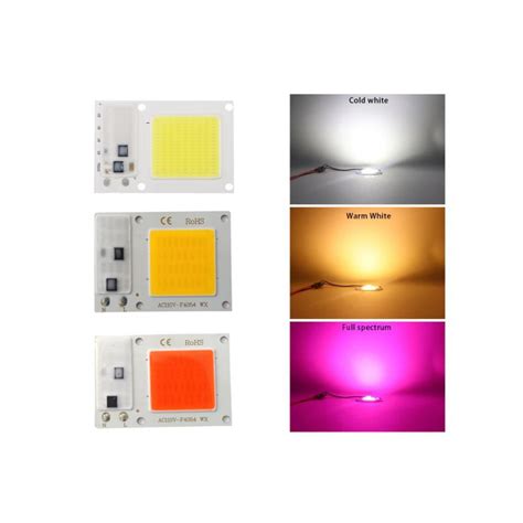 Led Cob Alta Potencia W Vac Luz Blanco C Lido Warm