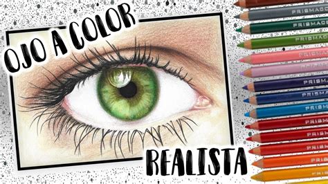 Cómo Dibujar Un Ojo Realista Paso Por Paso Con Lápices De Colores Youtube