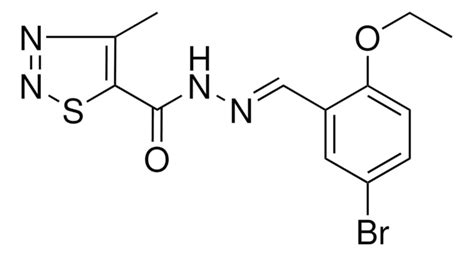 N 5 BROMO 2 ETHOXYBENZYLIDENE 4 METHYL 1 2 3 THIADIAZOLE 5