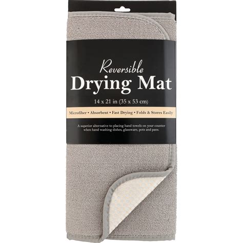 RITZ Reversible Drying Mat - Terry Mesh Storm - Shop Kitchen linens at ...