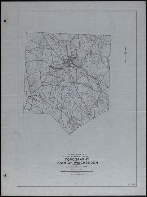 Topography Town Of Winchendon Digital Commonwealth