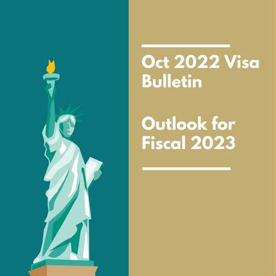 Oct Visa Bulletin 2022 And Outlook For Fiscal Year 2023 Prashanthi