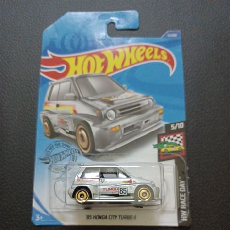 HOT WHEELS 風火輪 HONDA CITY TURBO II 比賽日 蝦皮購物