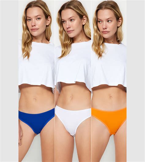 Buy Trendyol Pack Bikini Briefs In Multiple Colors Thstreet Uae