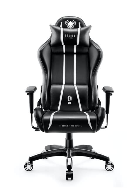 Buy Gaming Chair Diablo Chairs X One Normal Size Black White Gaming