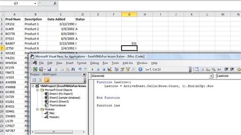 Excel VBA Basics 11 Create Your Own Custom Functions With Or Without