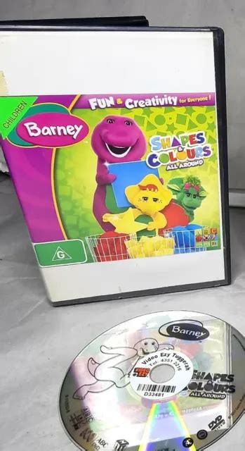 Barney Shapes And Colors All Around FOR SALE PicClick UK