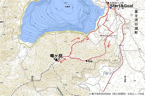 竜ヶ岳 本栖湖南岸に立つ富士展望の山 週末は山を目指す