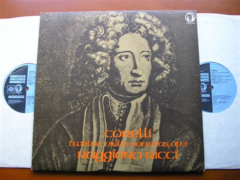 CORELLI: TWELVE VIOLIN SONATAS Op. 5 RICCI / NESBITT / KEYES 2 LP TPLS ...