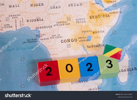 Map Flag Republic Congo Block 2023 Stock Photo 2250772897 | Shutterstock