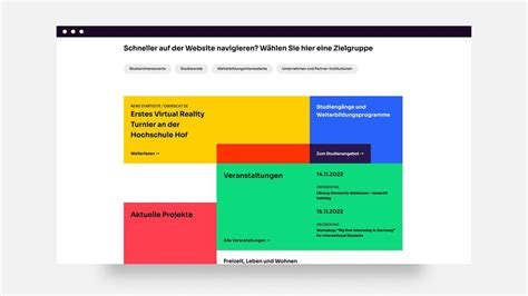 Referenzen Unserer Digital Agentur Die Forschende Hochschule Hof